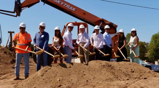 Level 3 Construction and The Caritas Corporation teams at the Caritas Village – Vista groundbreaking in Vista, California.